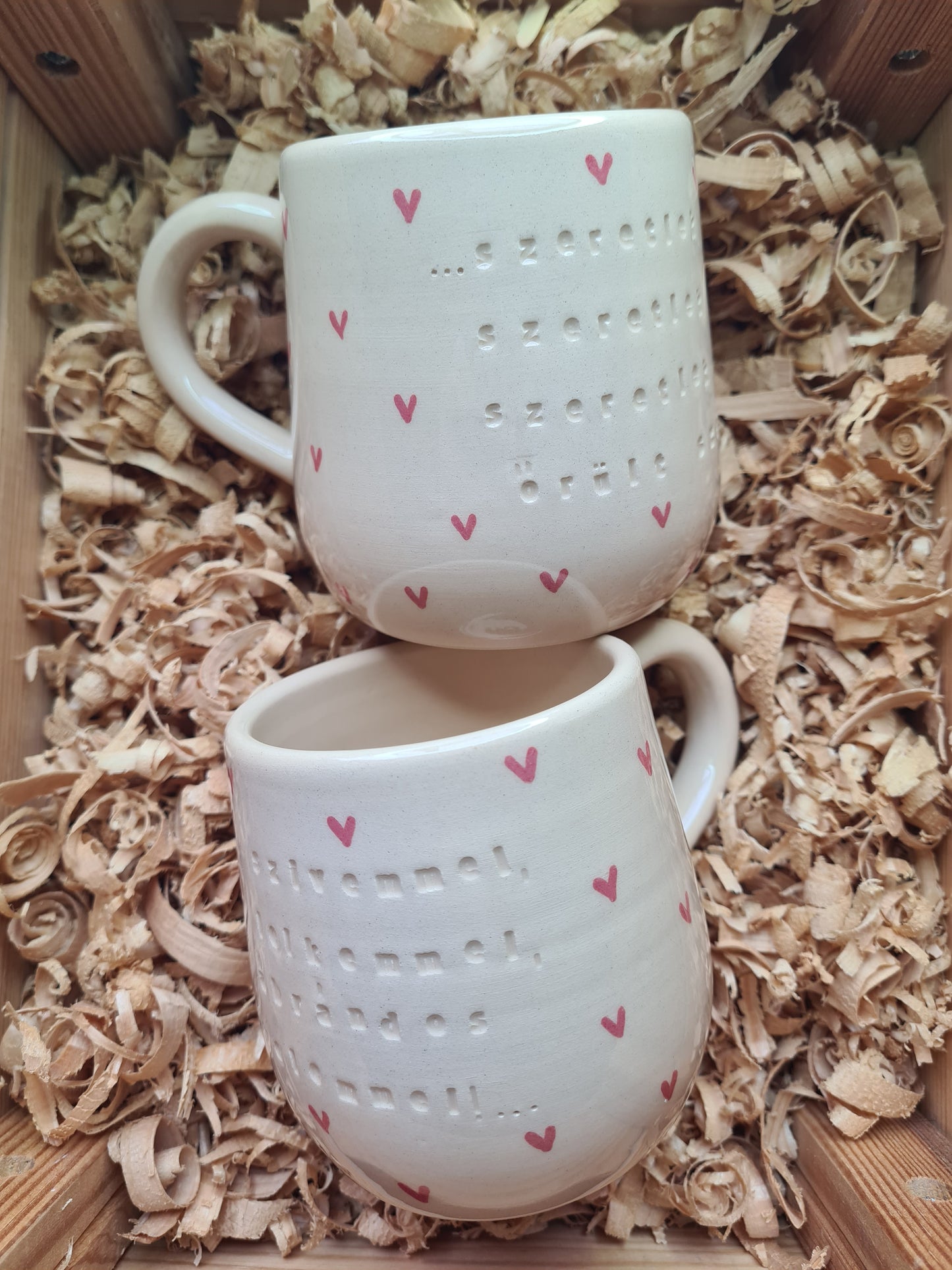 Valentin napi bögrék